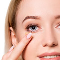 Underye microneedling treatment at Skin and Slim Abu Dhabi