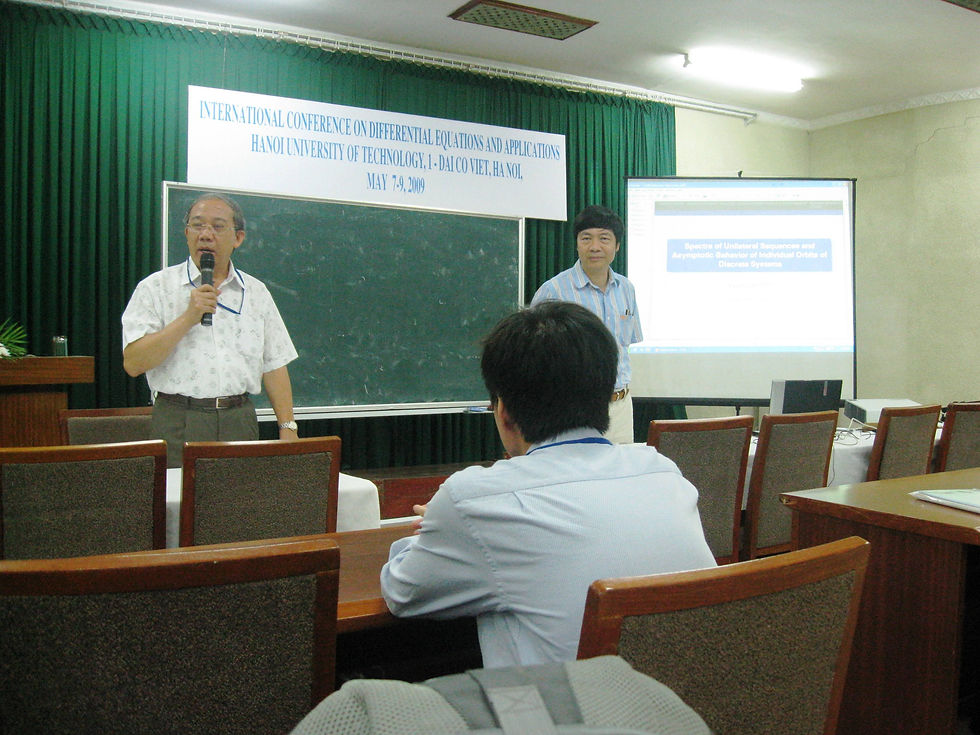 Talk at Hanoi conference