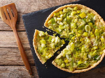 Leek & Cheese Tart