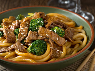 Beef Broccoli Udon Stir-fry
