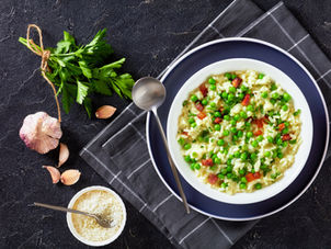 Risi e Bisi (Rice and Peas)