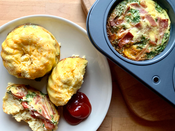 Bacon & Cheddar Egg Muffins