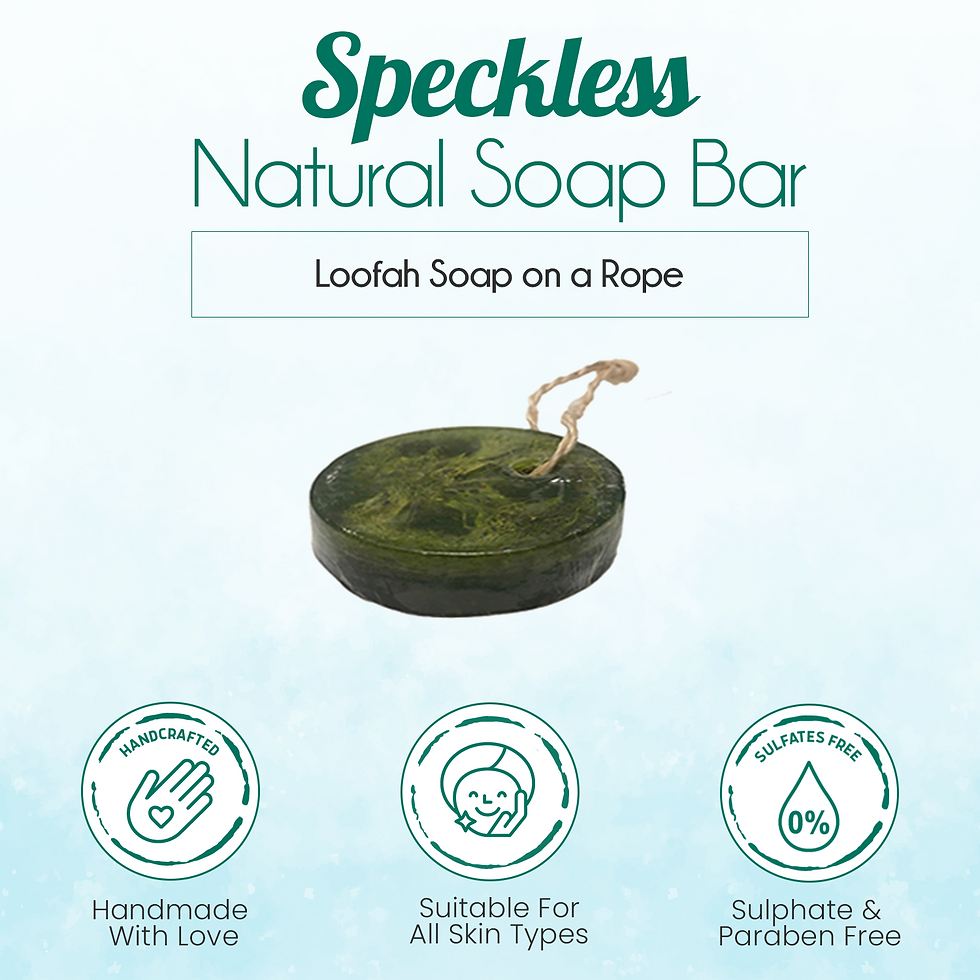 Thumbnail: Speckless Soap Bar. Chia, Lemon, Parsley, and Coconut Oil.