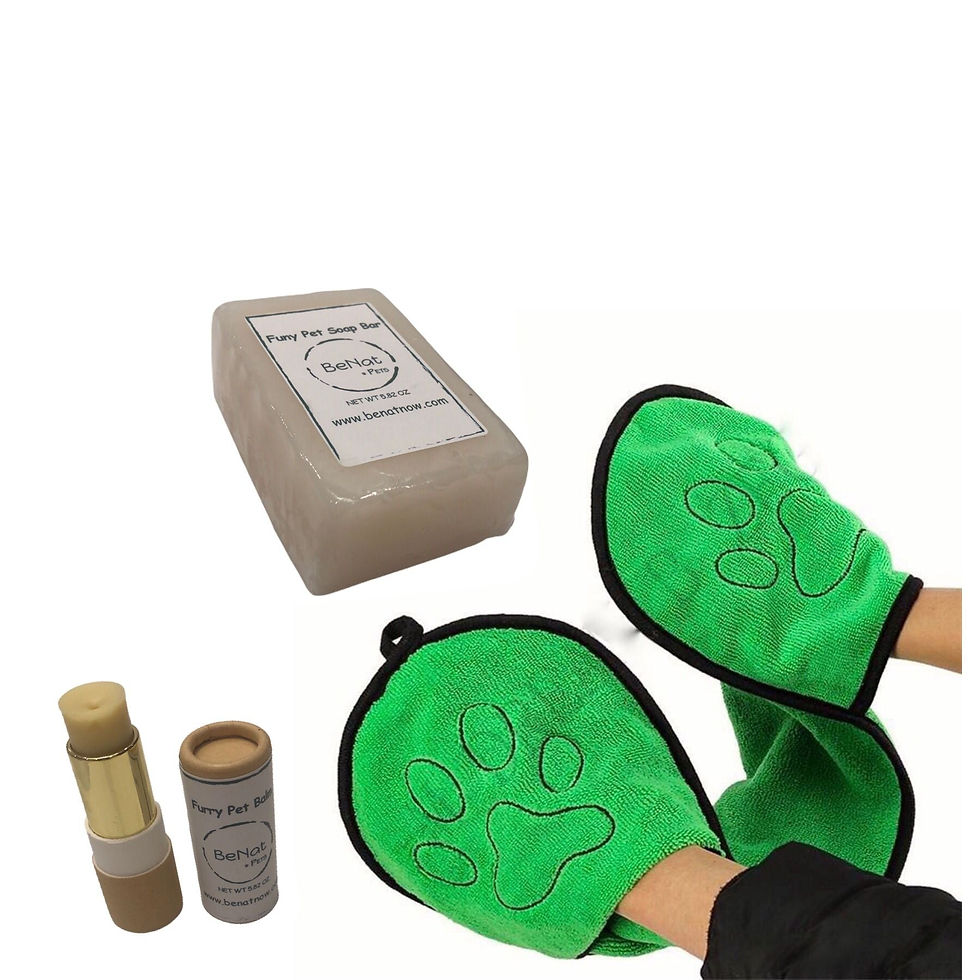 Thumbnail: BeNat Pets. 3-Pack Pet Grooming Bundle.