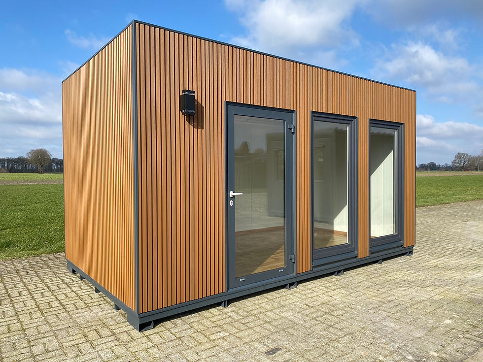 Thumbnail: VOORRAAD UNIT GOLDEN OAK LAMELLEN 5,00 x 3,00 meter