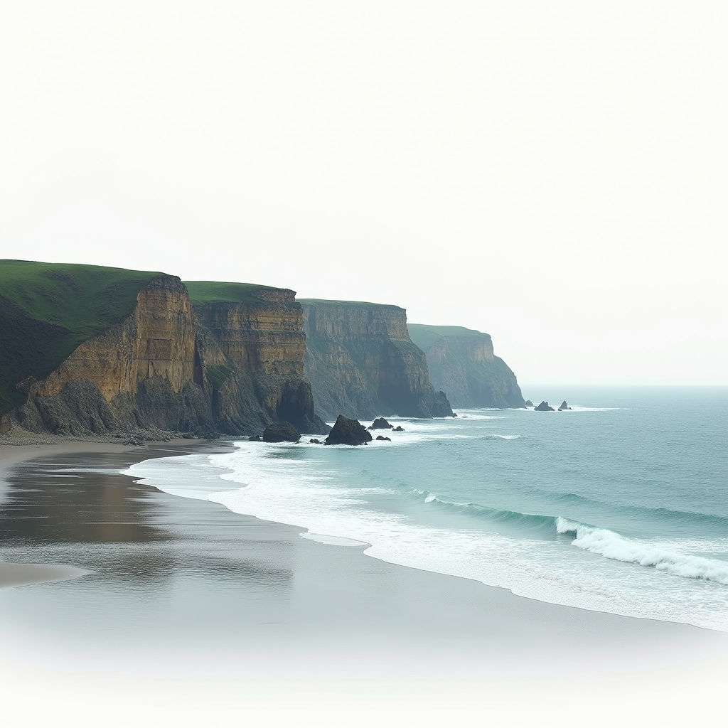 Coastal Cliffside View