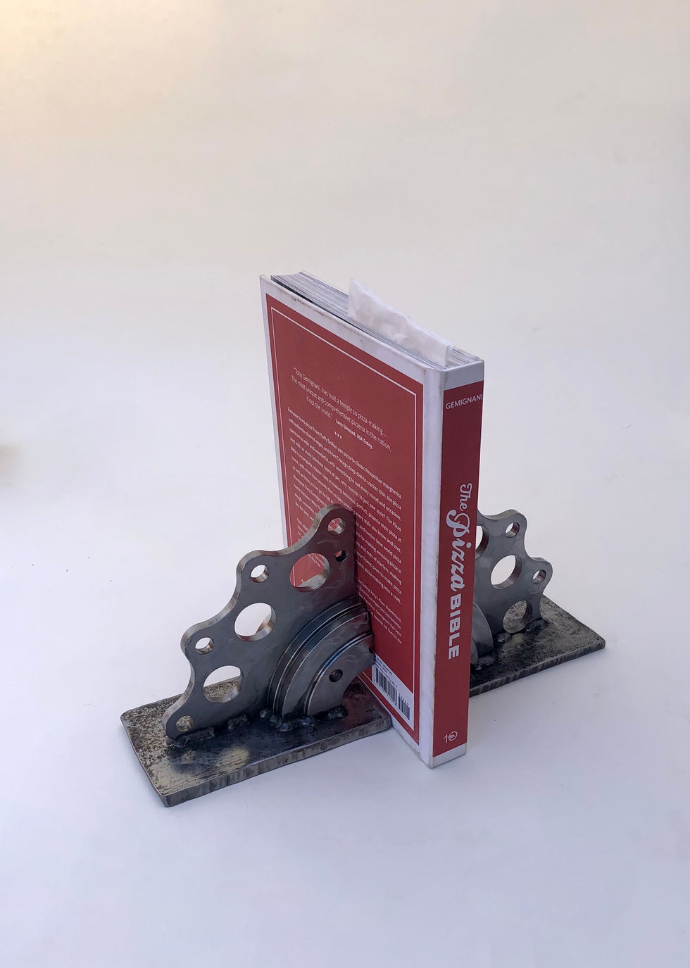 Bookends from transmission parts