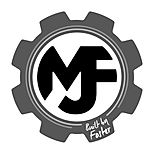 gear logo with initials, the logo of builtbyFOSTER