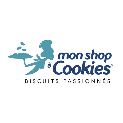 Logo Mon Shop à Cookies créé par Pesto studio à Marseille