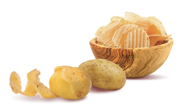 Bol de chips ondulées d'Allauch