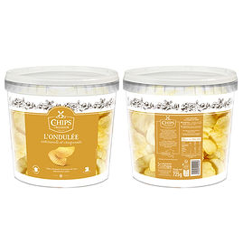 sachet La Chips d'Allauch L'Ondulée 725g