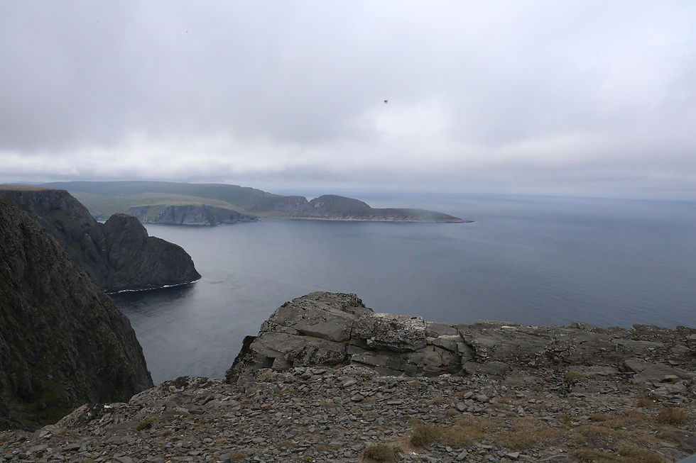 le vrai Cap Nord "Knivskjellodden"