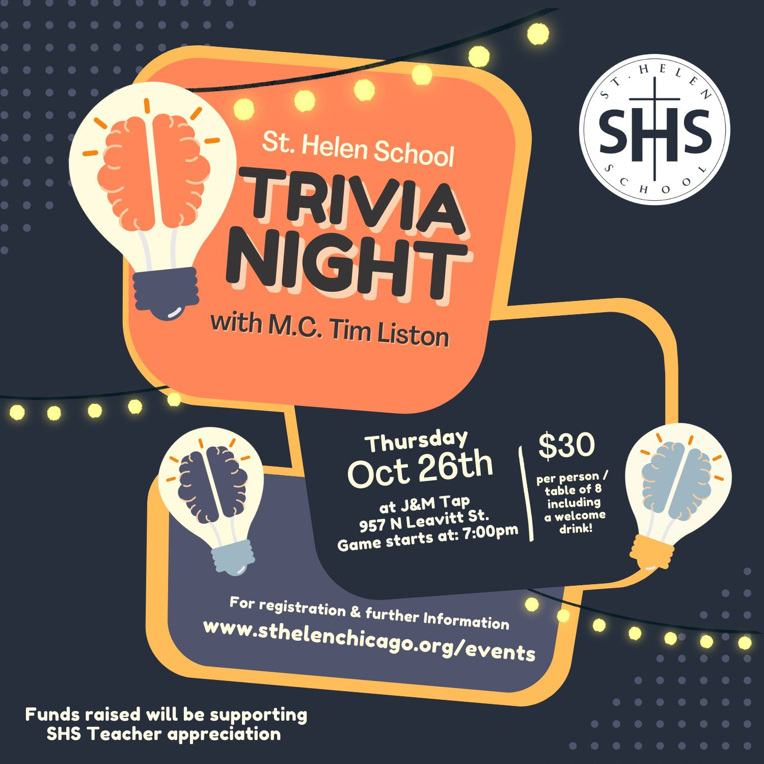 Tim Linston SHS Trivia Night 2023 | St. Helen Chicago