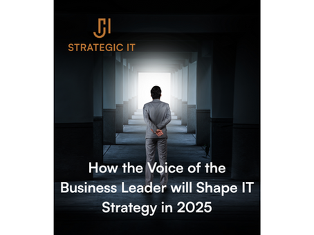 A business leader looking to the future