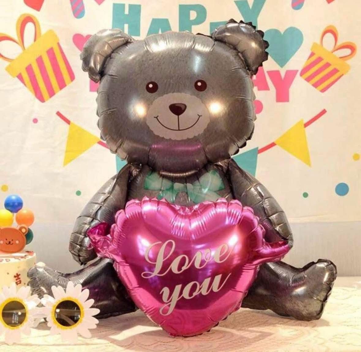 Teddy Bear Foil Balloon