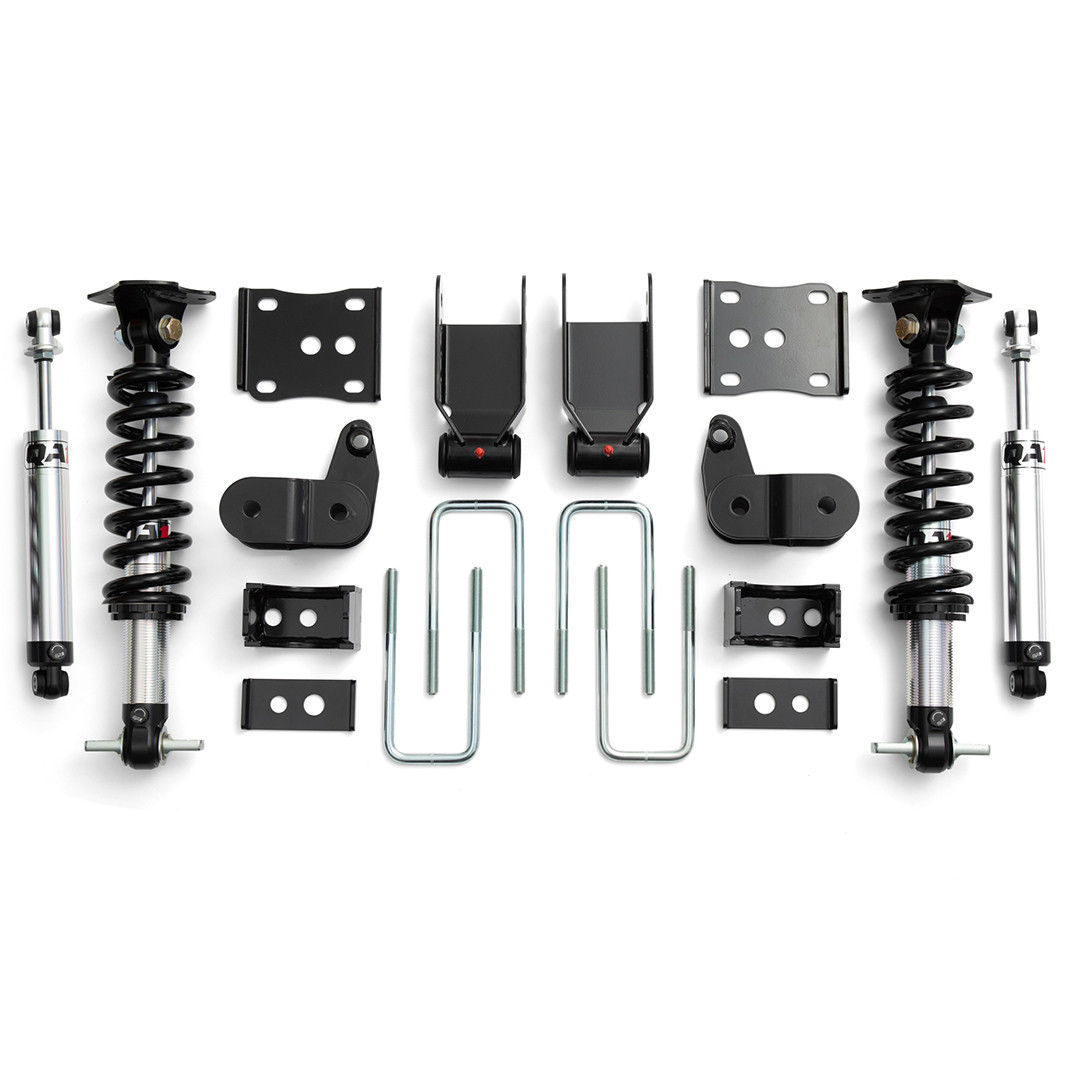 QA1 LK01-FF03 3/5 Lowering Kit, 2021-2026 F150, 2WD, Single Adjustable