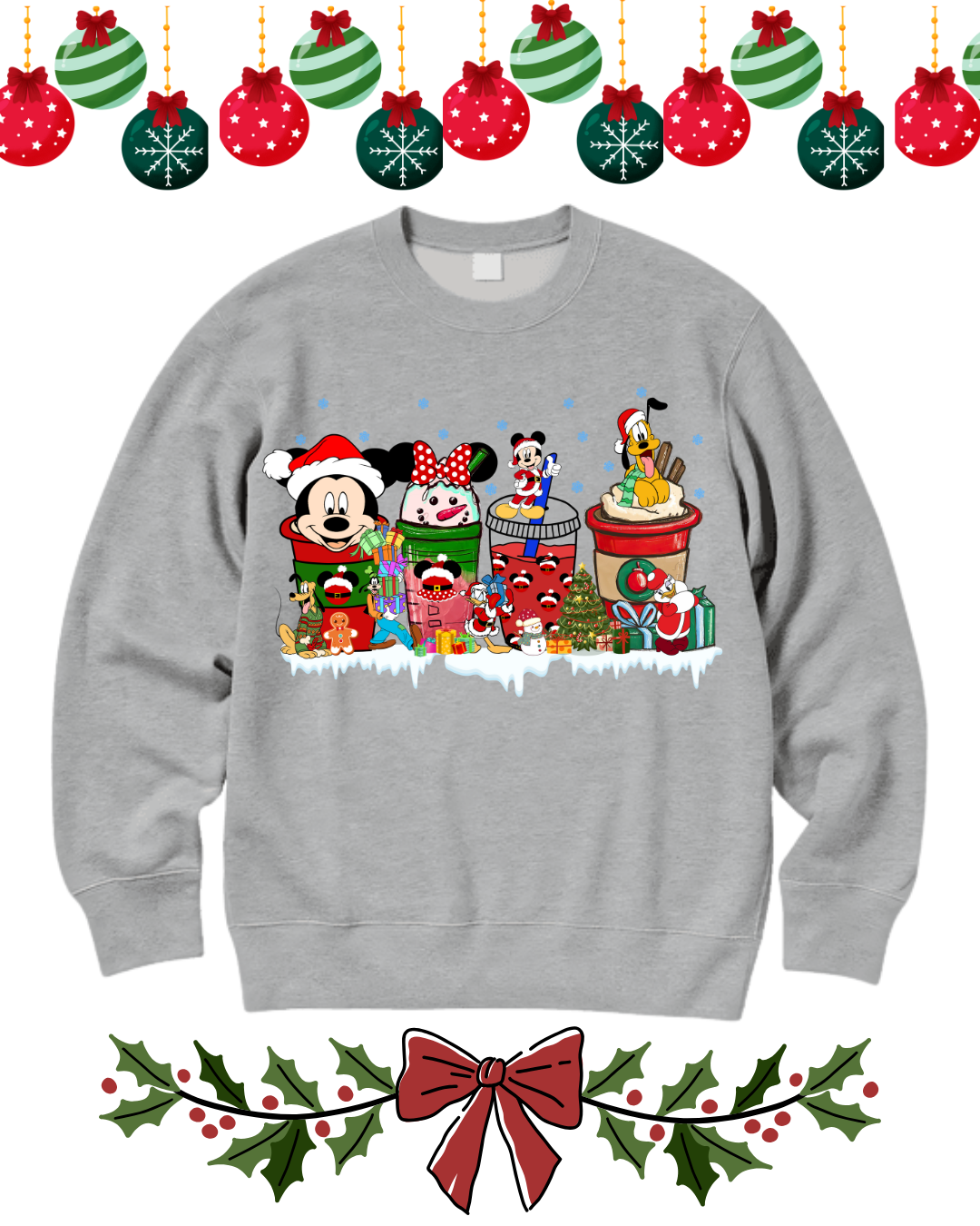 Sudaderos De Mickey En Navidad