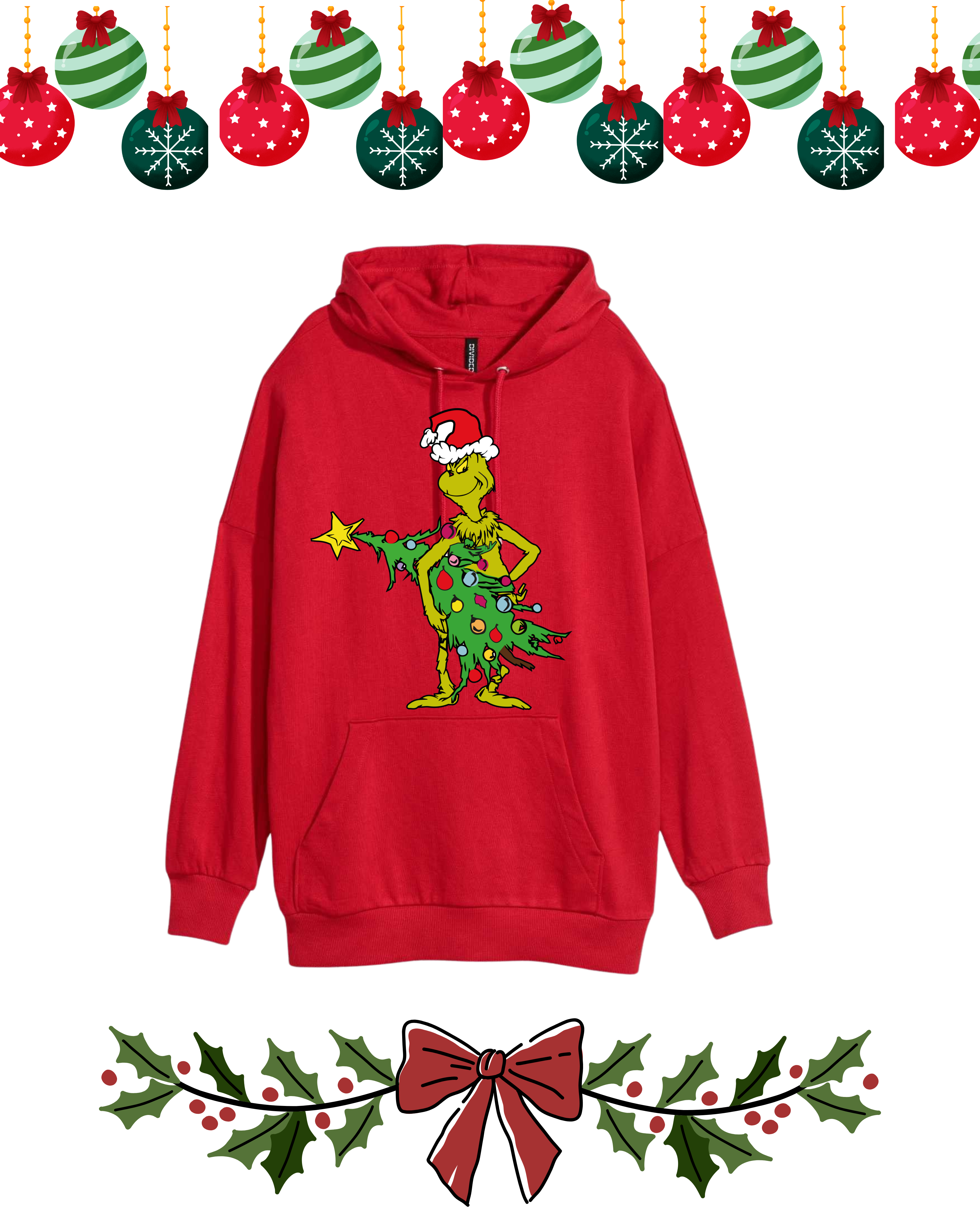 Sudaderos Navideños Del Grinch