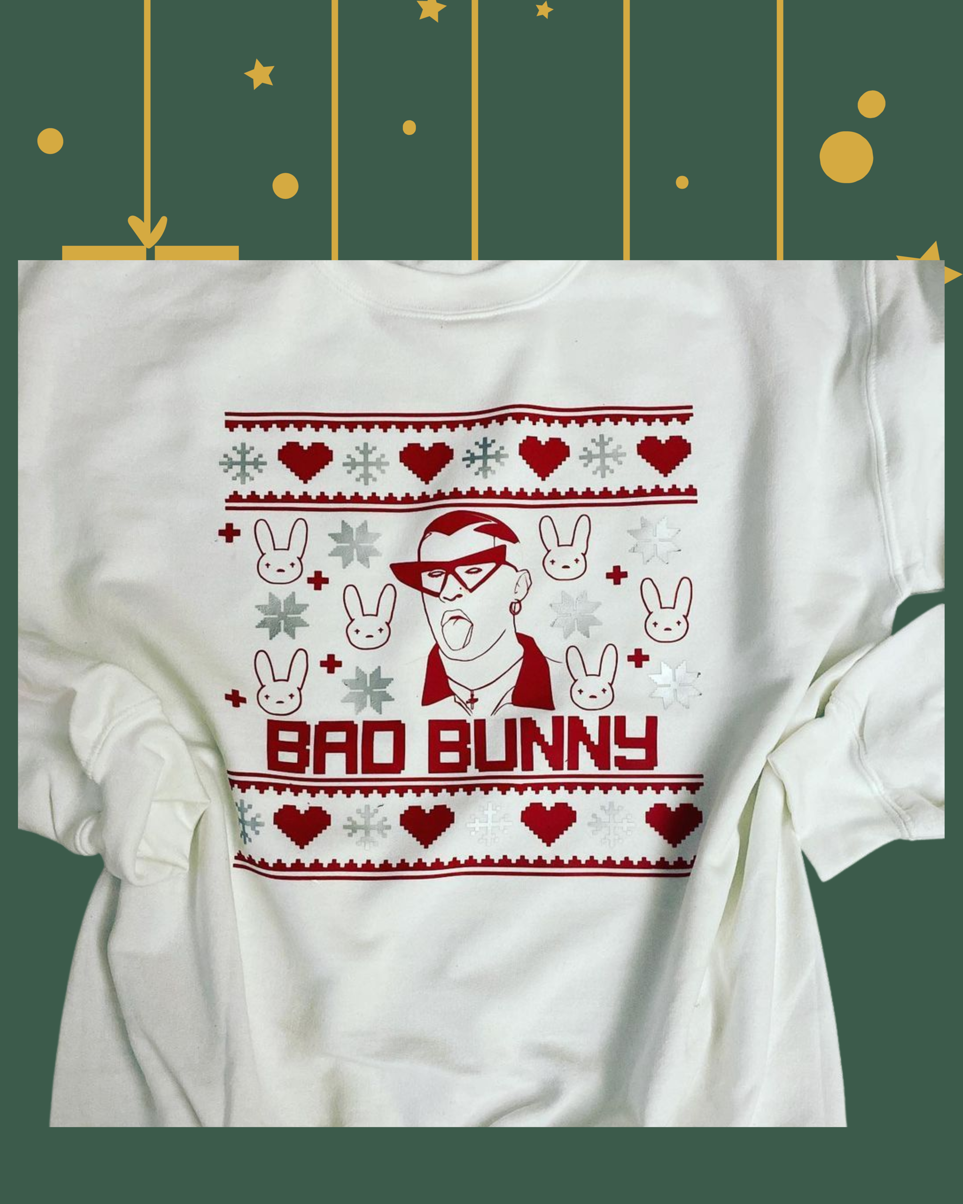 Sudaderos Navideños De Bad Bunny