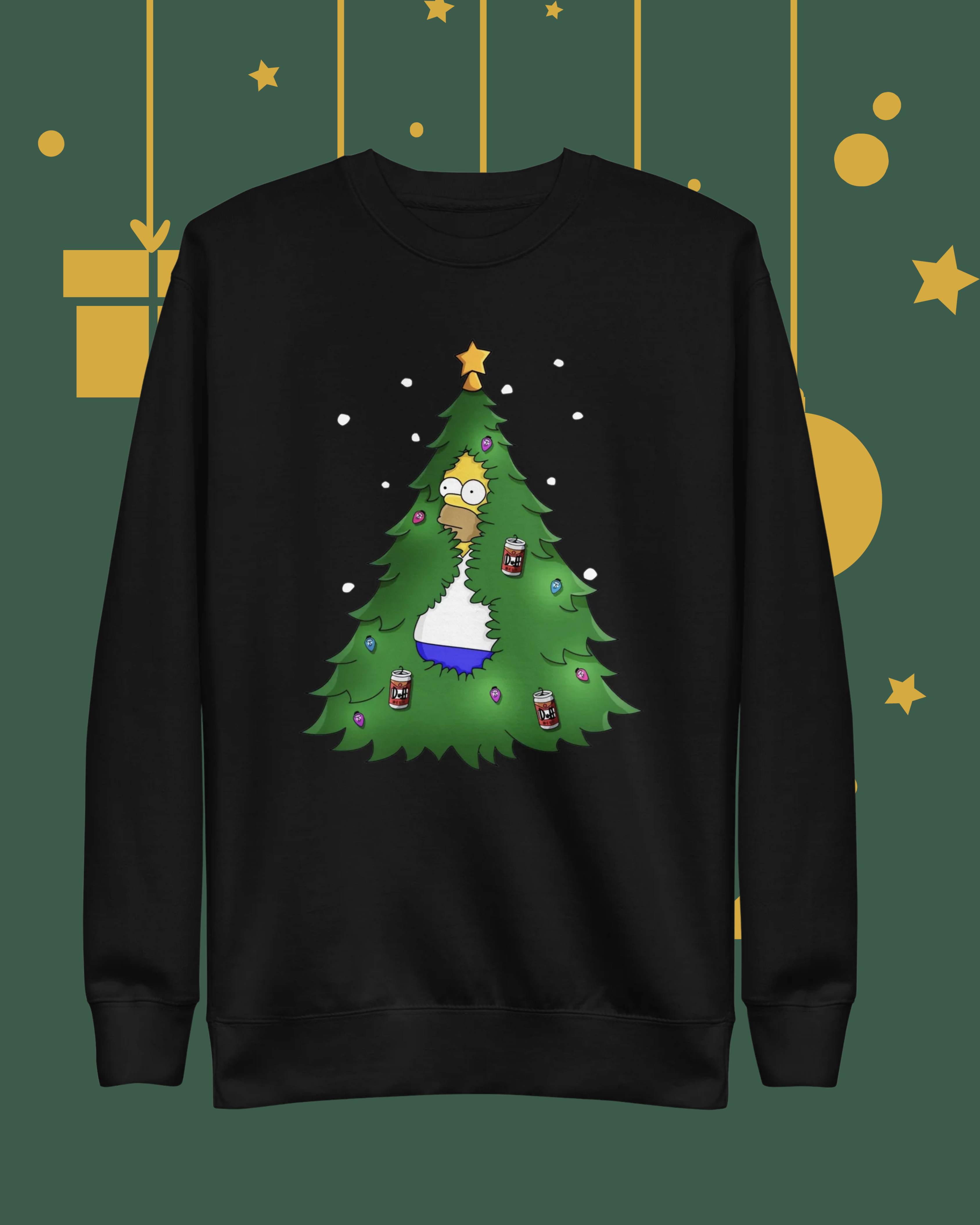 Sudadero De Homer Simpson Christmas