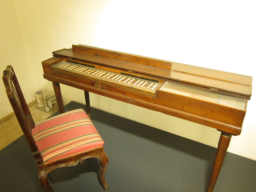 Clavichord at Mozarthaus