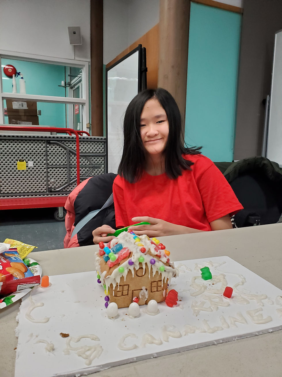 Mini gingerbread house