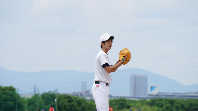 京セラドームの後の淀川河川敷。