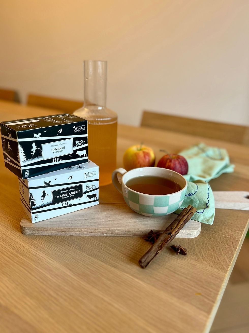 2 Mocktails mit Lioba-Infusionen für den Dry January