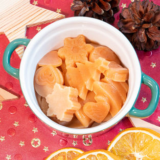 4. Advent - weihnachtliche Apfel-Weingummis