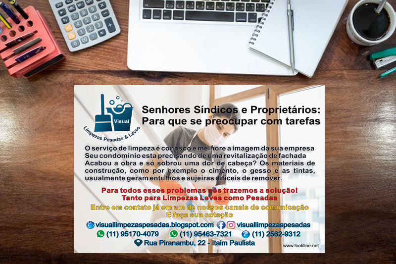 Flayer Visual Limpezas