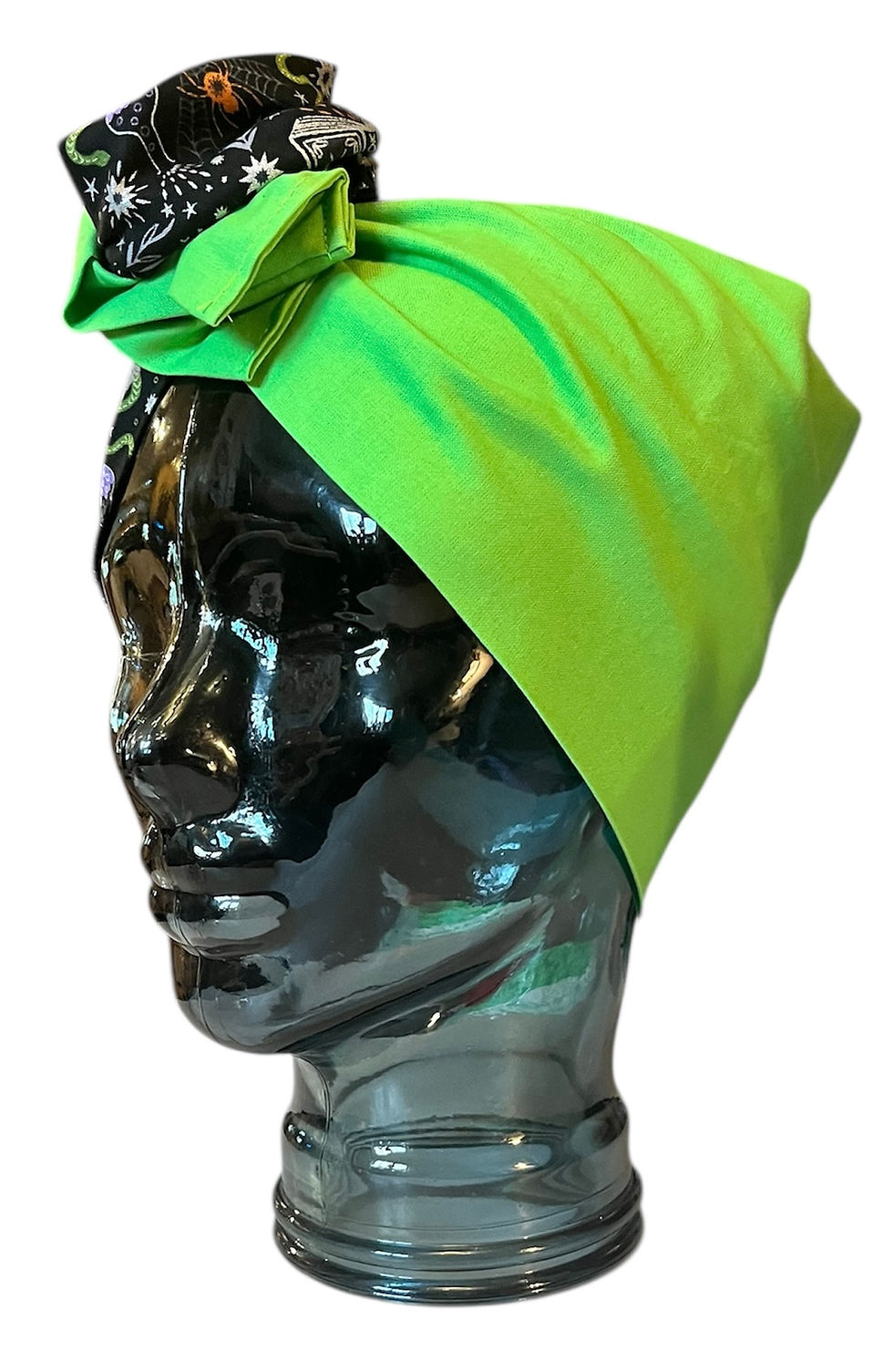Thumbnail: Lime Green Cast A Spell Duo Twisted Turban