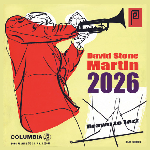 David Stone Martin 2026 Calendar | www.paprikaprint.com