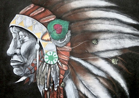 tin q nguyen art vanderbilt artist scientist nashville chalk native american beauty color brilliance
