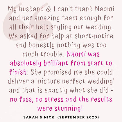 A customer review of The Wedding Library