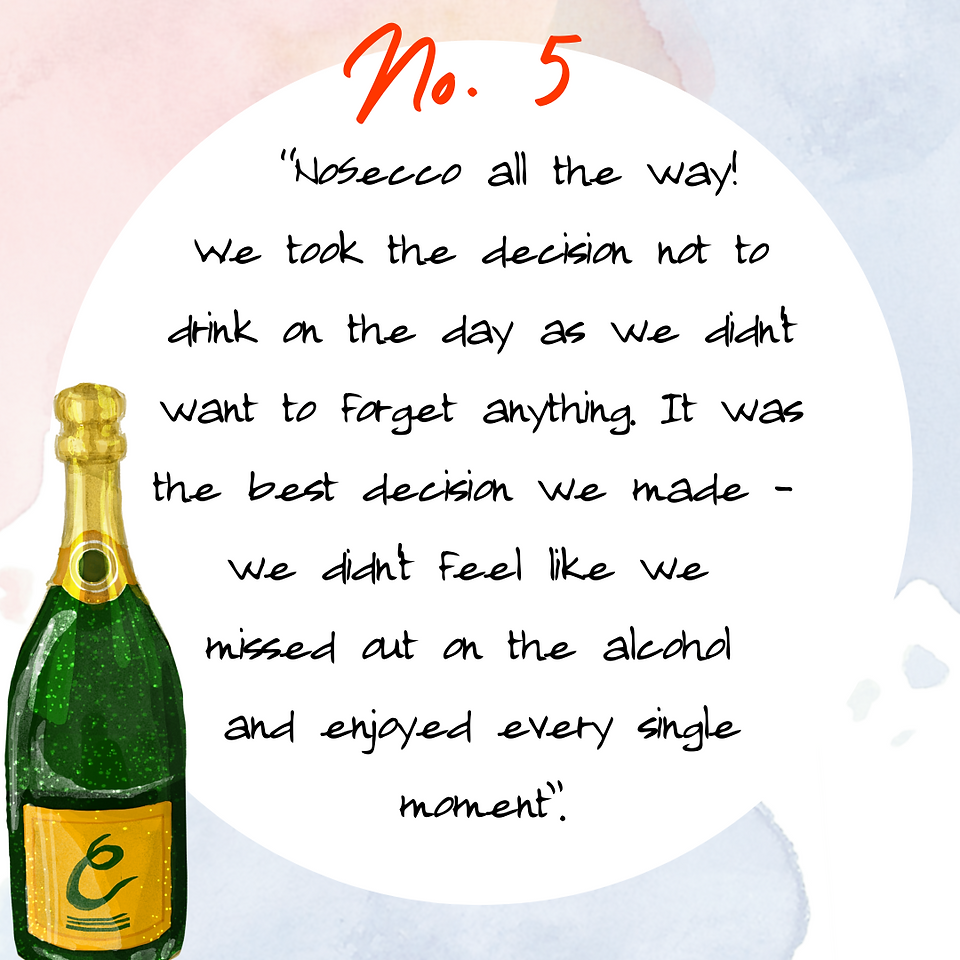 Wedding Tip from a Bride
