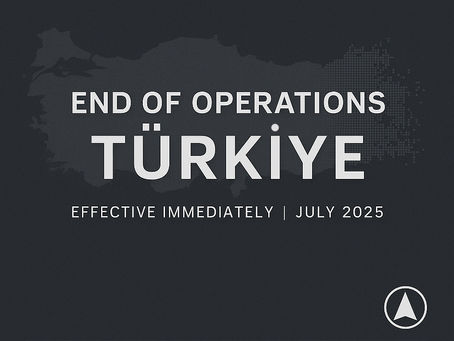 Dissolution of the Science Team, Termination of Turkey Operations, and Institutional Review