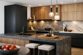 Cocina moderna a medida con carácter