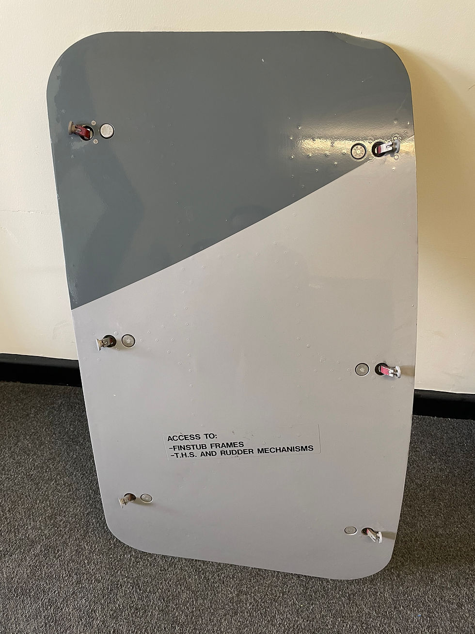 A330 - Zugangstür zum Ruder