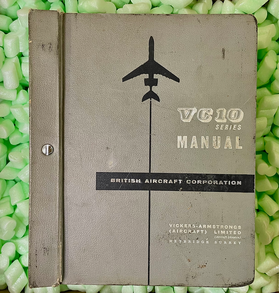 Miniaturbild: VC10 BOAC 'Crash Kit' Manual