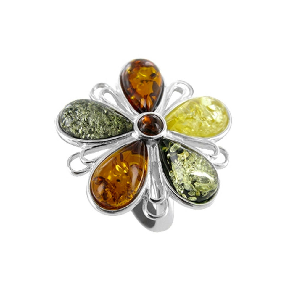 Mimi Multiflora Amber Ring