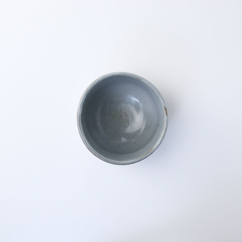サムネイル： 鼠志野山水 野点抹茶碗