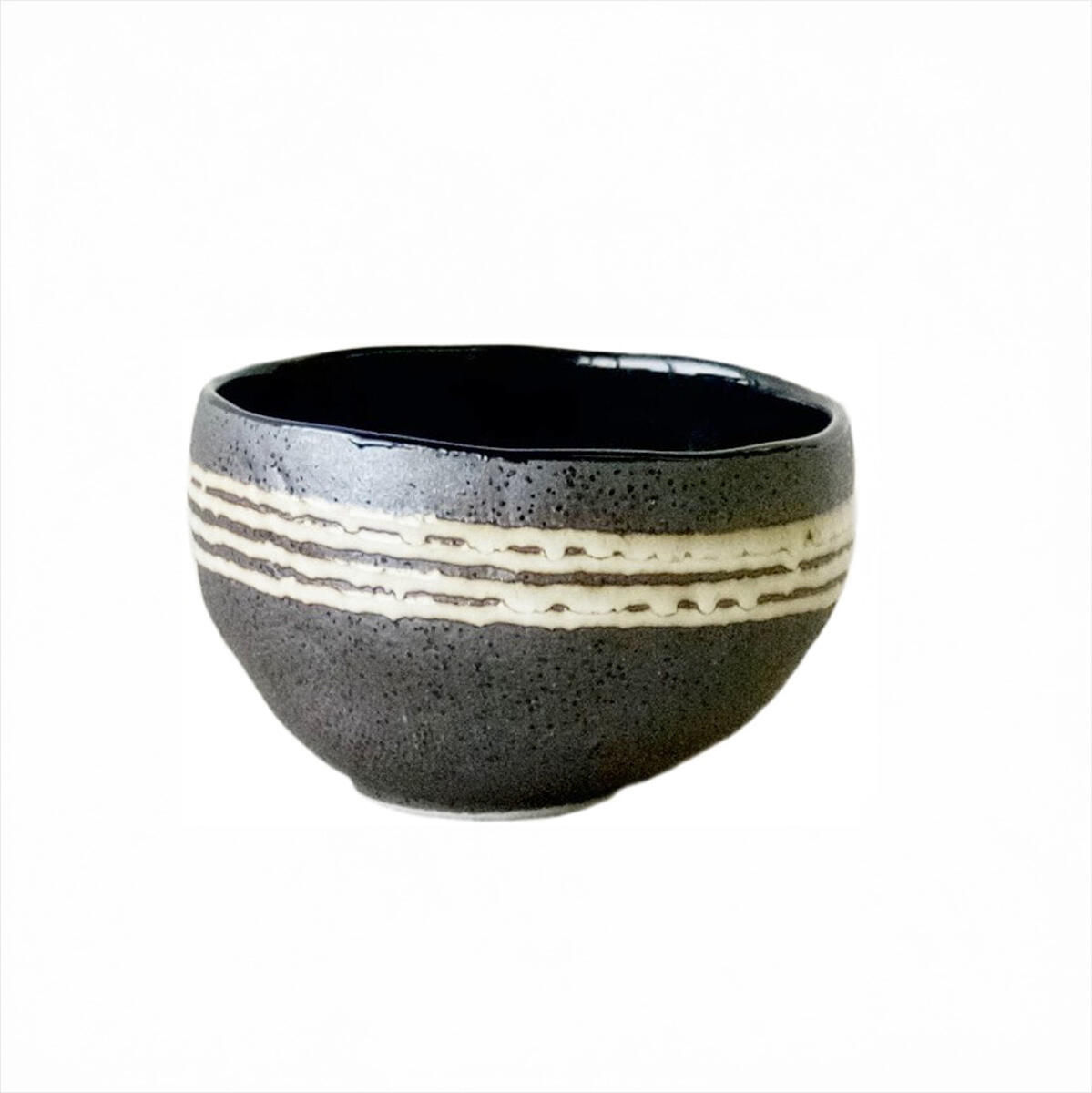 黒釉一珍 ティー碗