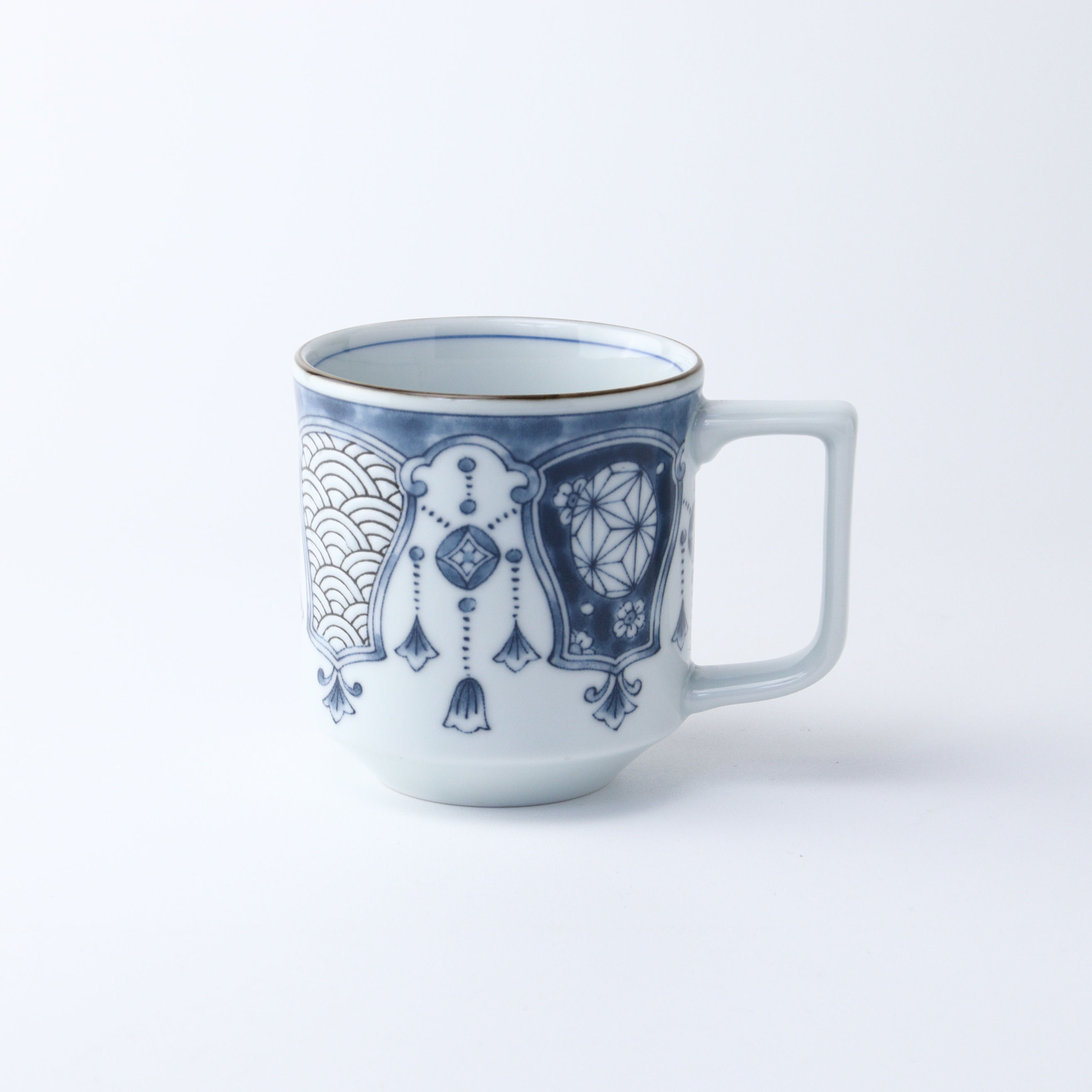Shonzui 染付瓔珞紋 12ozマグ