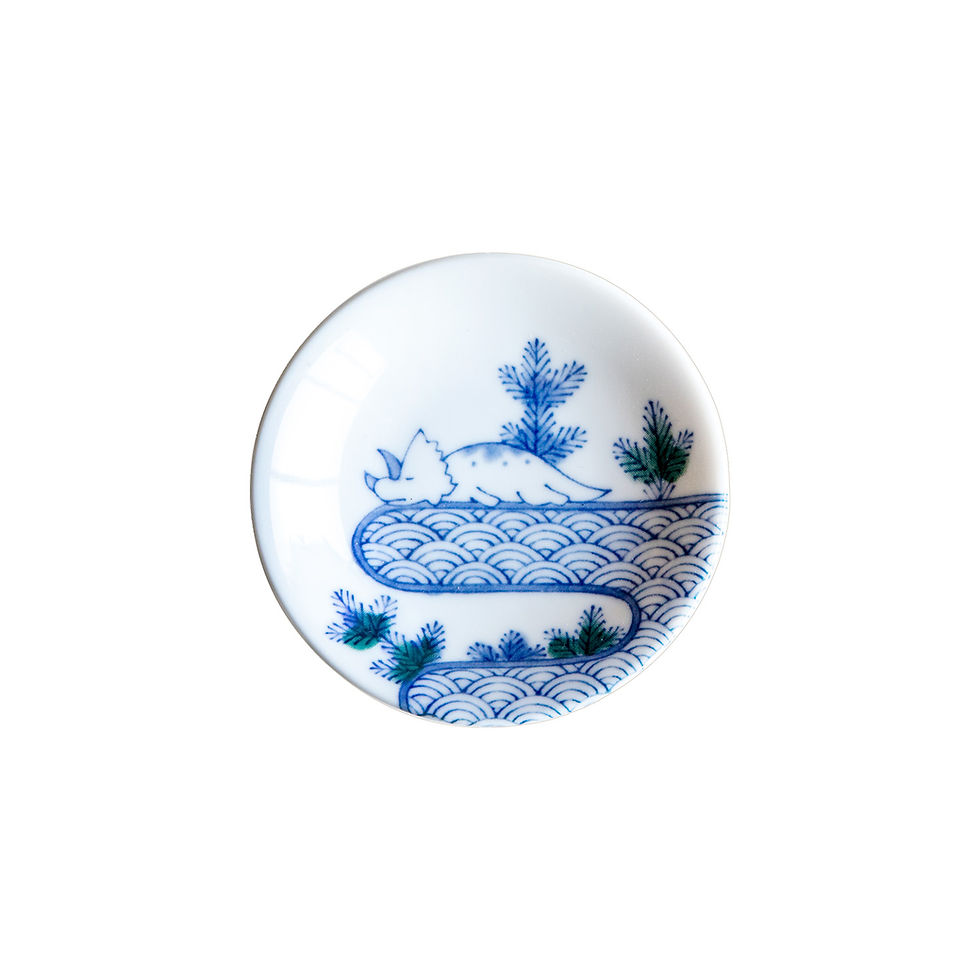 EK88-L08 Edokko kyoryu Seikairyu Small plate