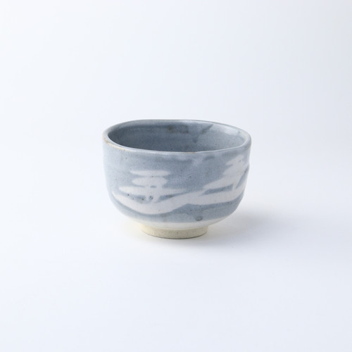 鼠志野山水 野点抹茶碗 | awasaka