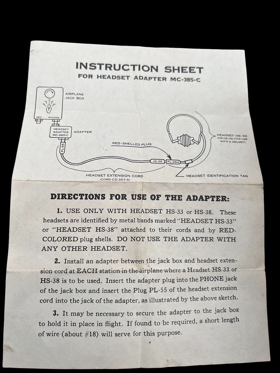 Thumbnail: WW2 Tanker Headset Switchbox  BC-366-MC-385-C