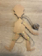 Thumbnail: Original WWII German Anti-Propaganda Mini Marionette 