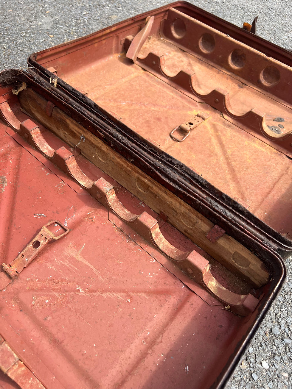 Thumbnail: Original German WWII Flak Ammunition Transport Box – Normandy Find