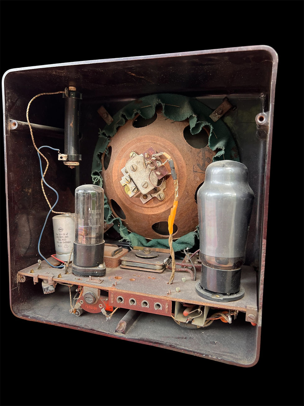 Thumbnail: Original Deutscher Kleinempfänger DKE 1938 – EUMIG Wien – WWII German Radio –