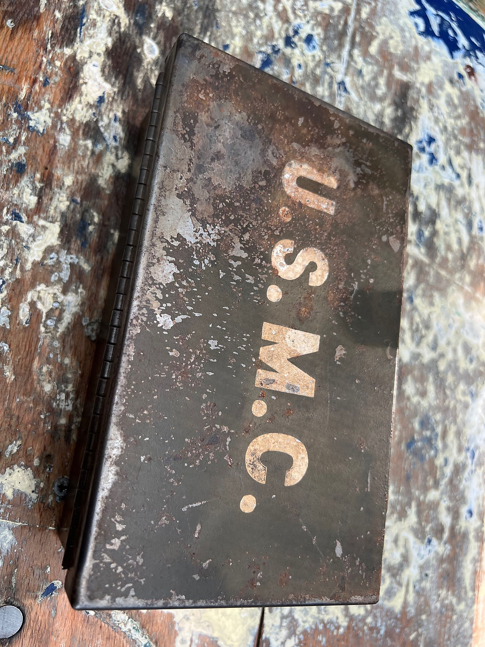 Thumbnail: Original WWII USMC JEEP First Aid kit 